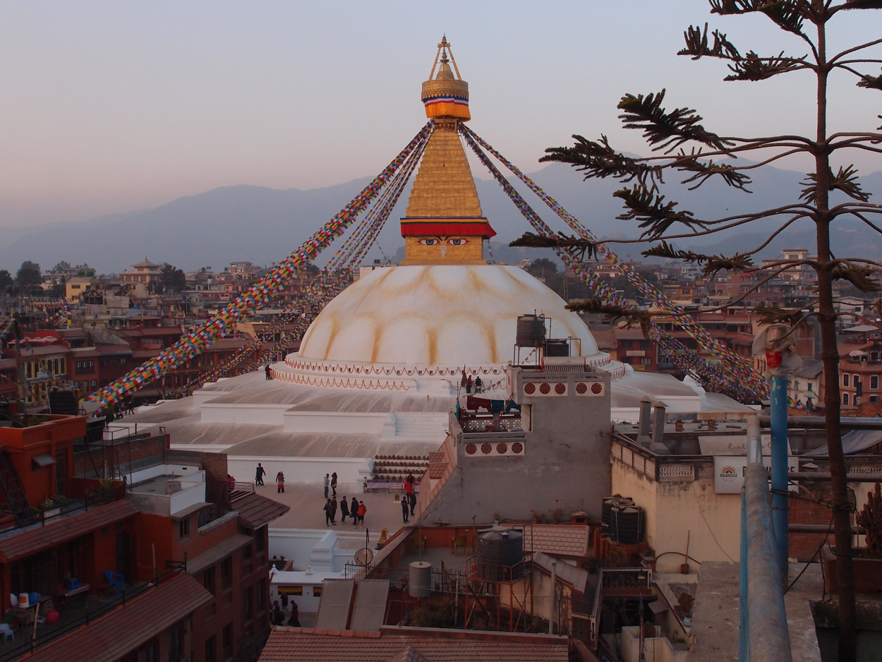 2018-01-20 17 Uhr - Namo Buddha Rooftop (Foto) 